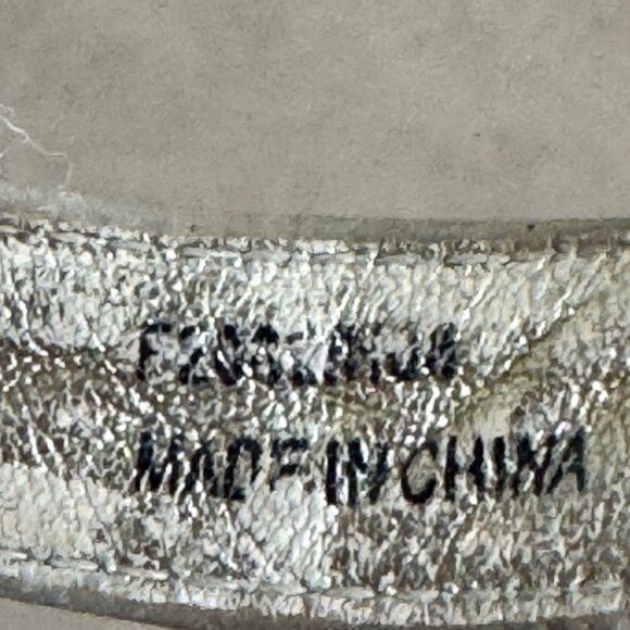 Coach Sally Gold Metallic Leather Sandals. Size 9B - Picture 9 of 10